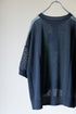 【Licht Bestreben】"プリントメッシュスリーブサマーニットTシャツ"